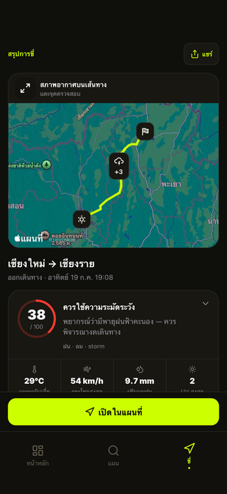 สรุปทริป MotoMeteo พร้อมสภาพตามเส้นทาง อันตราย และคำแนะนำอุปกรณ์