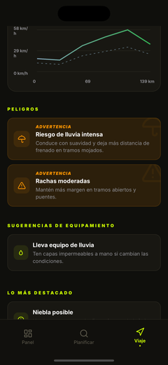Avisos para motoristas: viento, sol y hielo